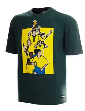 T-Shirt Brasilien Legends - Vert - male - Size: S - Copa Football - FashionsVida