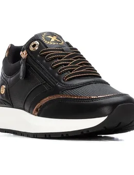 Baskets Sans Lacets 144183 Black EU 38 - Xti - FashionsVida