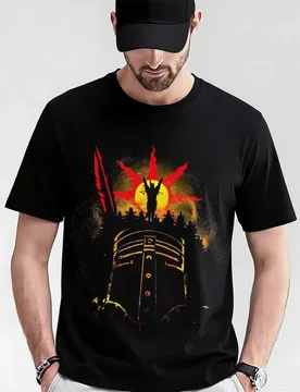 Dark Souls Praise the sun Gift T-shirt 0604 The Knight Solaire Graphic clothes Short Sleeve Retro Game Tee US Size Tops S-6XL - Aliexpress - FashionsVida