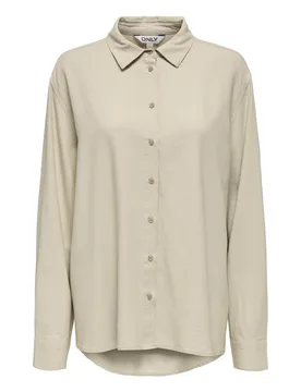 ONLGOA L/S LINEN BL SHIRT CC PNT female - XS - FashionsVida