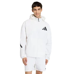 Z.n.e. Woven Track Top Men Track Tops - White - Size XXL - Nylon - White - Size: 2X-Large