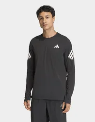 Mens Maglia Da Running Adi365 Iconic/// Long Sleeve - Nero, nero nero Uomo taglia XS