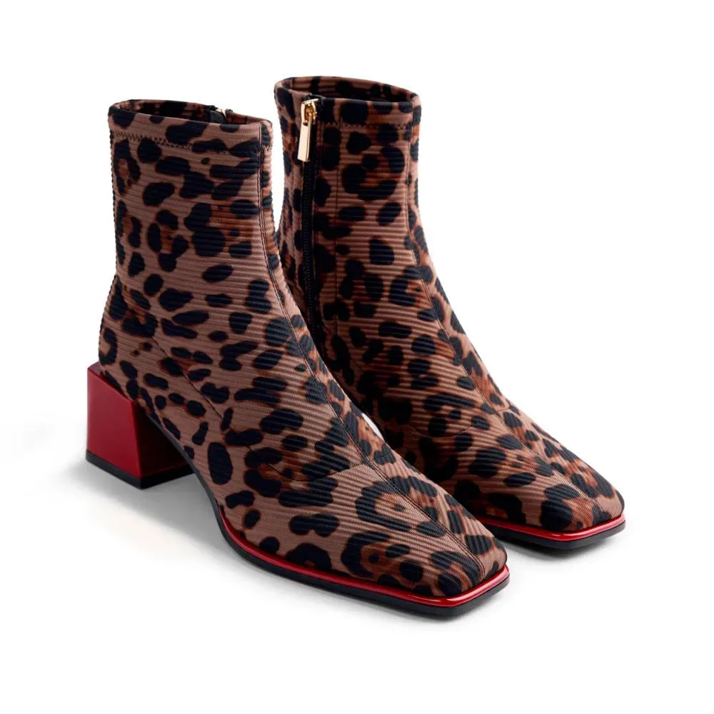 Stivaletti 80683 Leopard / Leopard Print EU 39 - Gioseppo - FashionsVida
