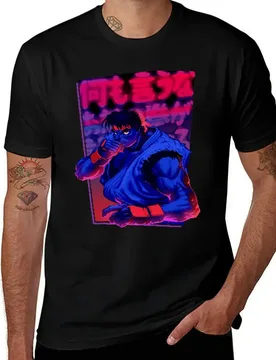 Street Fighter Ryu Dark Edition T-Shirt Casual Light Summer Short Sleeve Top T-Shirt - Aliexpress - FashionsVida