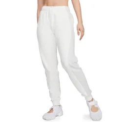 Air Mid-Rise Fleece Pants Summit White / Photon Dust L Damen