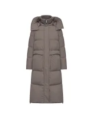 Daunensteppmantel FULLY APRICA hellbraun 40 Damen