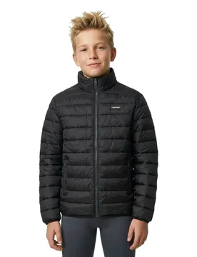 Veste Matelassée Louis Black 8 Années Garçon - Jack & jones - FashionsVida