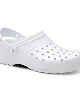 Sabots Gruyere White EU 43 - Feliz caminar - FashionsVida
