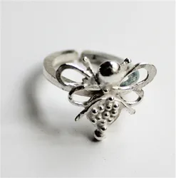Recycled Silver Nurture Bee Ring