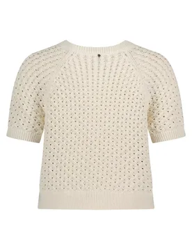 Strickpullover Kurz 1/2 Arm female - S - FashionsVida