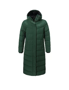 SCHÖFFEL Damen Wintermantel Vindave Down Hoodie dunkelgrün 36 W - Schöffel - FashionsVida