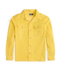 POLO Cord Overshirt gelb XL Herren