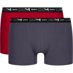 Pack de dos bóxers algodón elástico básico y cómodo coton stretch
