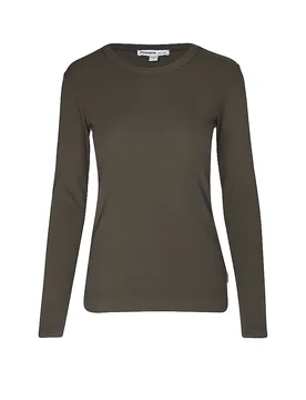 T-shirt à manches longues marron XS - Penn&ink - FashionsVida