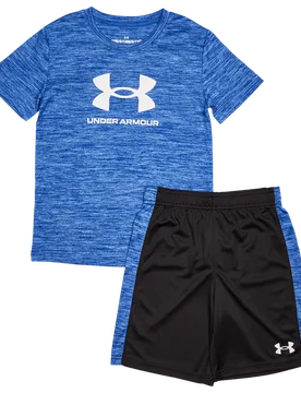 Tech Unisex Tracksuits - Blue - Size 5 - 6 Years - Poly Jersey - Blue - Size: 5 - 6 Years - Under armour - FashionsVida