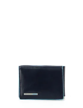 PORTAFOGLIO UOMO VERTICALE CON FERMASOLDI BLU2 BLU2 PU3890B2 - Piquadro - FashionsVida