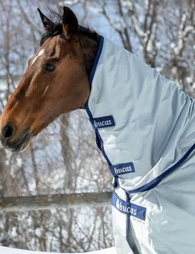 Halsteil POWER TURNOUT COMBI NECK, silver 125/S - Bucas - FashionsVida