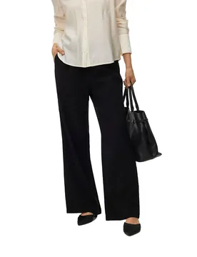 Pantalon Katie Loose Black XS - Vero moda - FashionsVida