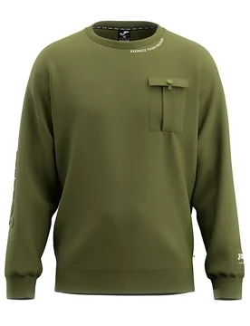 Felpa verde con tasca frontale e girocollo Urban Street Sweatshirt XXL - Joma - FashionsVida