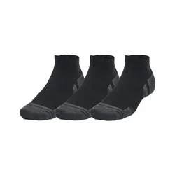 Unisex Adult Performance Tech Socks (Pack Of 3) (Black) - Size Medium