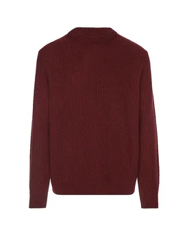 Pull AUGUSTE rouge foncé L - Nudie Jeans - FashionsVida