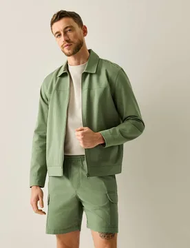 Morro Pure Cotton Utility Jacket Light Green male - Regatta - FashionsVida