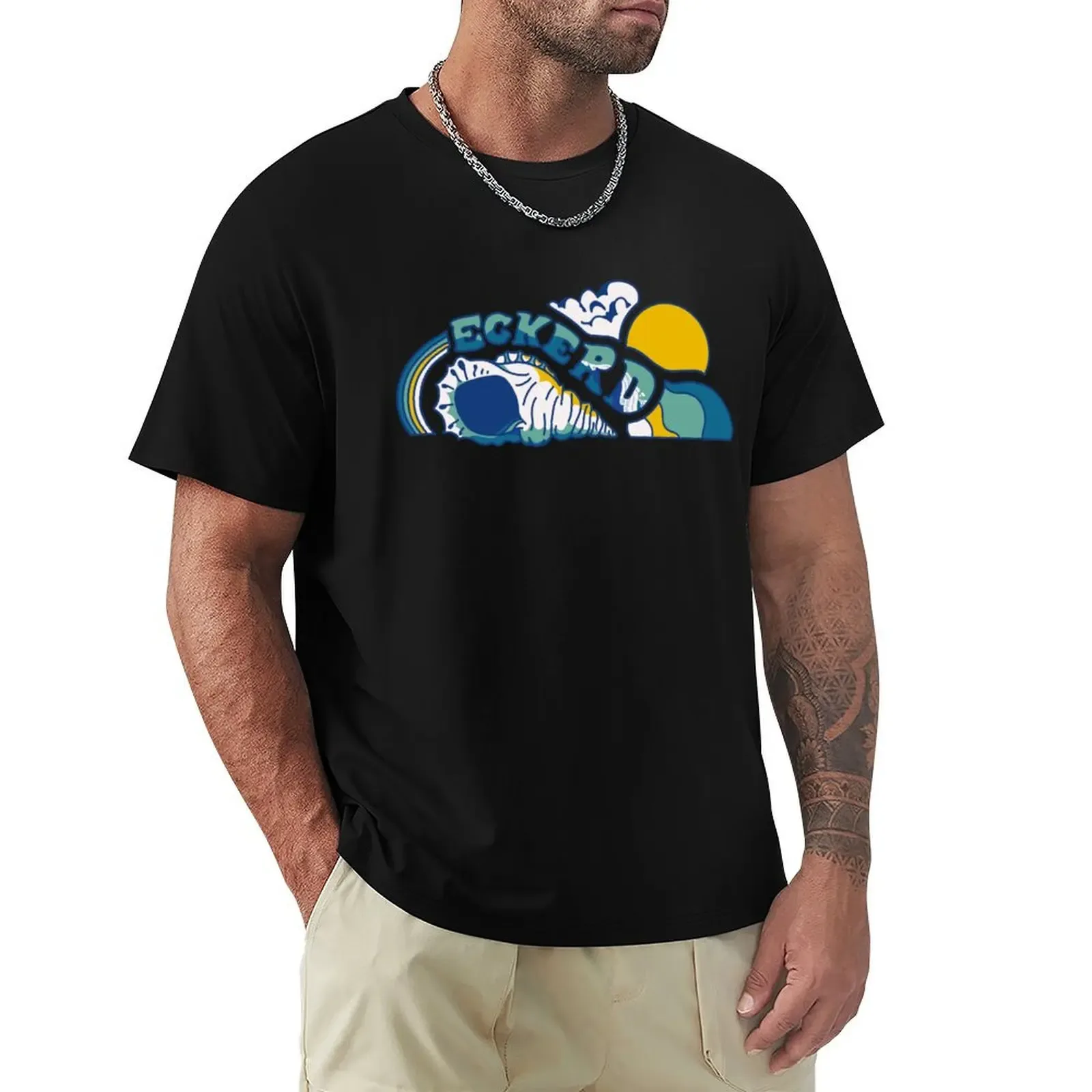 Retro Inspired Eckerd Design T-Shirt Running Performance Short Sleeve Tee - Aliexpress - FashionsVida