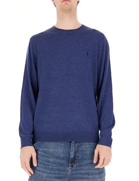Maglione in lana POLO BLU SCURO L - Ralph Lauren - FashionsVida