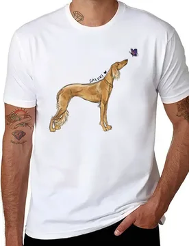 Saluki T-Shirt man t shirts graphic man t shirt luxury T-Shirt - Aliexpress - FashionsVida