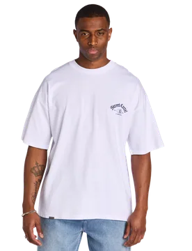 Cupid Men T-Shirts - White - Size XXL - Cotton Jersey - White - Size: 2X-Large - Street Cartel - FashionsVida