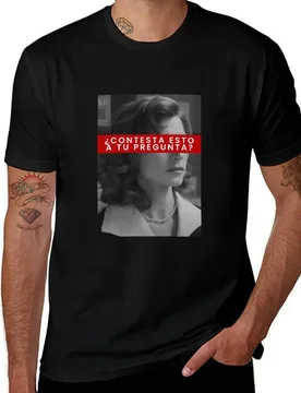 Marta de La Reina - ?CONTESTA ESTO A TU PREGUNTA? T-Shirt Sports Basic Short Sleeve T-Shirt - Aliexpress - FashionsVida
