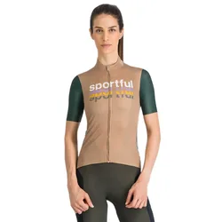 Maglia A Maniche Corte Supergiara Logo 2 Desert Sand