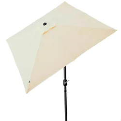 Parasol Carré Avec Protection Uv Pour Mât Haut Aluminium 270x270 Cm 38 Mm 260 Cm