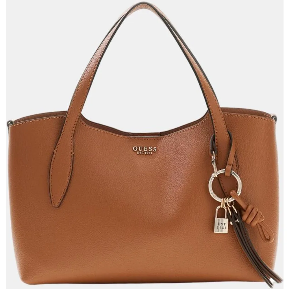 Bolso de mano con cremallera y cierre imantado - Guess - FashionsVida
