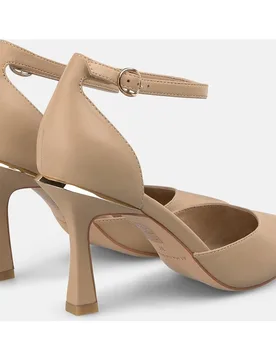 Zapatos de salón de mujer de napa con cierre mediante tira con hebilla - Alma en Pena - FashionsVida