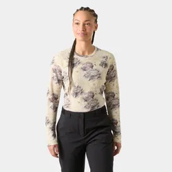 Women's Lifa Active Crew Lightweight Base Layer Purple M - Purple Clay - Female