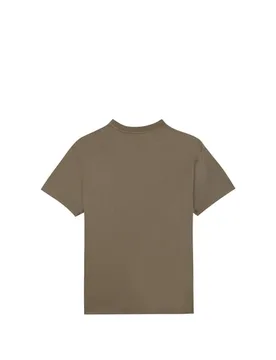 T-shirt brodé en coton Marron M Male - Maison Labiche - FashionsVida