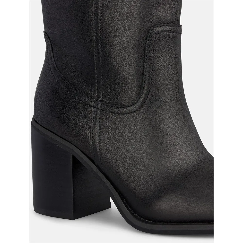 Botas básicas de mujer en napa con cierre cremallera - Alma en Pena - FashionsVida
