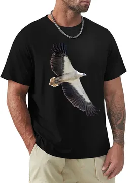 Australian birds photography - white-bellied sea-eagle T-Shirt Relaxed Fit Casual Short Sleeve Top - Aliexpress - FashionsVida
