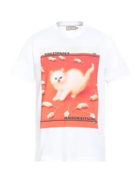 Camiseta Hombre Blanco XS Hombre - Maison Kitsuné - FashionsVida