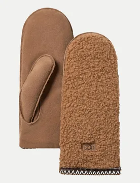 UGG Fäustlinge Uggbraid Braun S - Ugg - FashionsVida