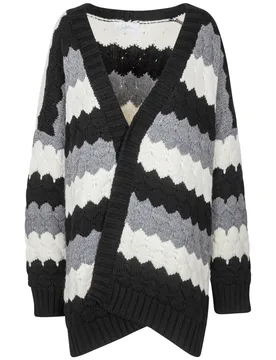 Cardigan - 441922 - Nero/Panna - SO ALLURE - FashionsVida
