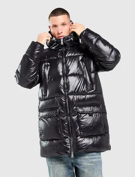 Shiner Parka Jacke - Herren, Schwarz - male - Size: M - Supply & Demand - FashionsVida