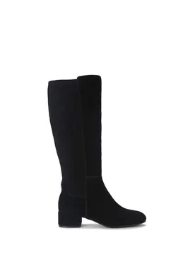 Women's 'Tabina High Leg' Suede Boots in Black Size: 7 - Black - Size: 7 - KG Kurt Geiger - FashionsVida