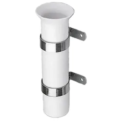 Pvc Rod Holder White 228 x 44 mm unisex