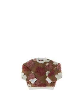 IDO Felpa girocollo MARRONE 6A - iDO - FashionsVida