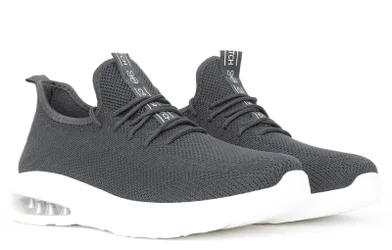 Trevel Mens Trainers - Grey - Size Uk 8