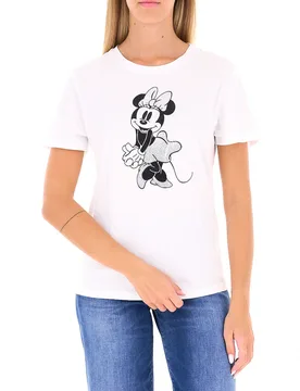 T-shirt girocollo LIU JEANS BIANCO L - Liu jo - FashionsVida