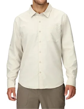 Airexchange upf 40 camiseta montaña manga larga hombre Gris (XL) - Marmot - FashionsVida