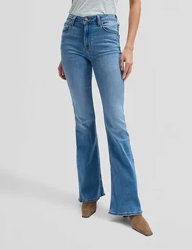 Breese Flare Jean Lighter Load Größe 31x31 female - Lee - FashionsVida